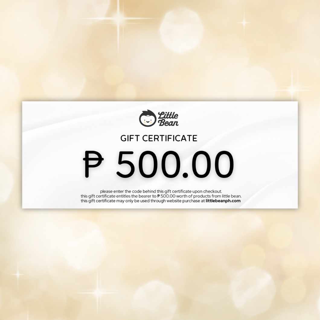 500 PESOS GIFT CERTIFICATE