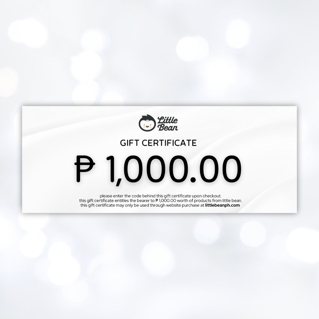 1,000 PESOS GIFT CERTIFICATE